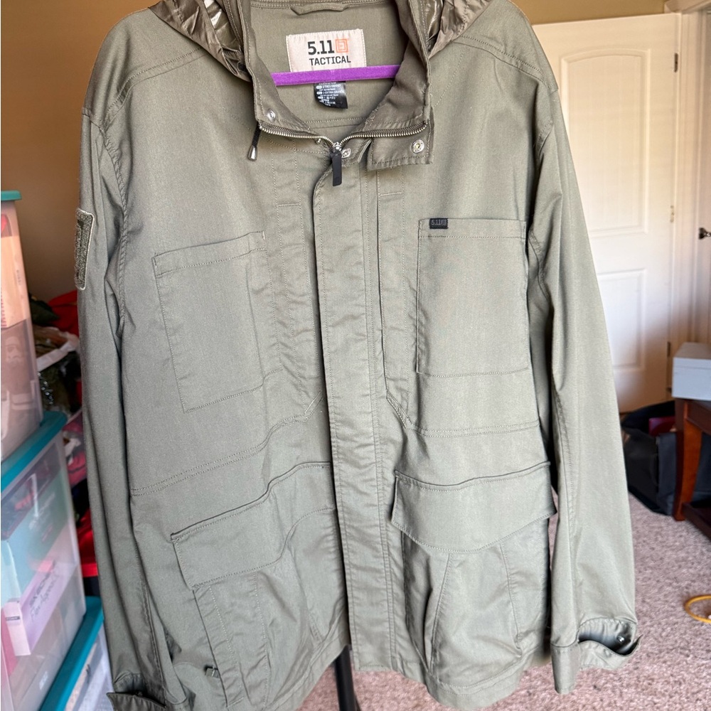 5.11 Surplus Jacket Style 78021 2XL Ranger Green. Worn once.